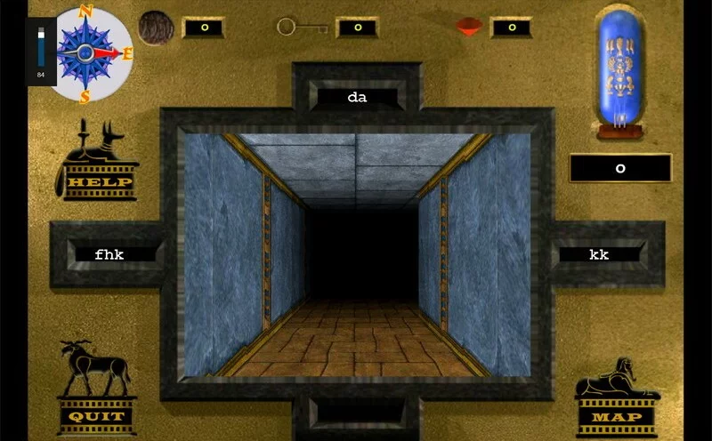 Изображение игры: Tomb Typing