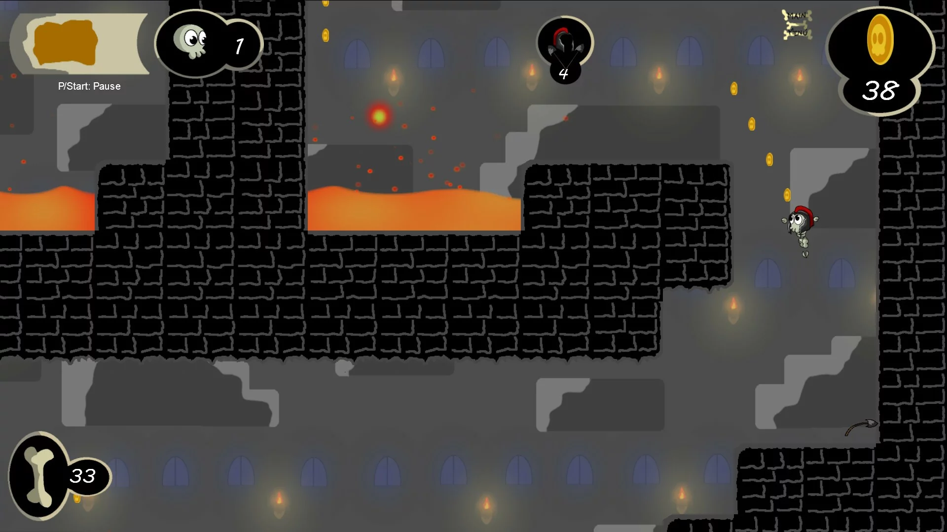 Изображение игры: SkeleToon:forgotten memories