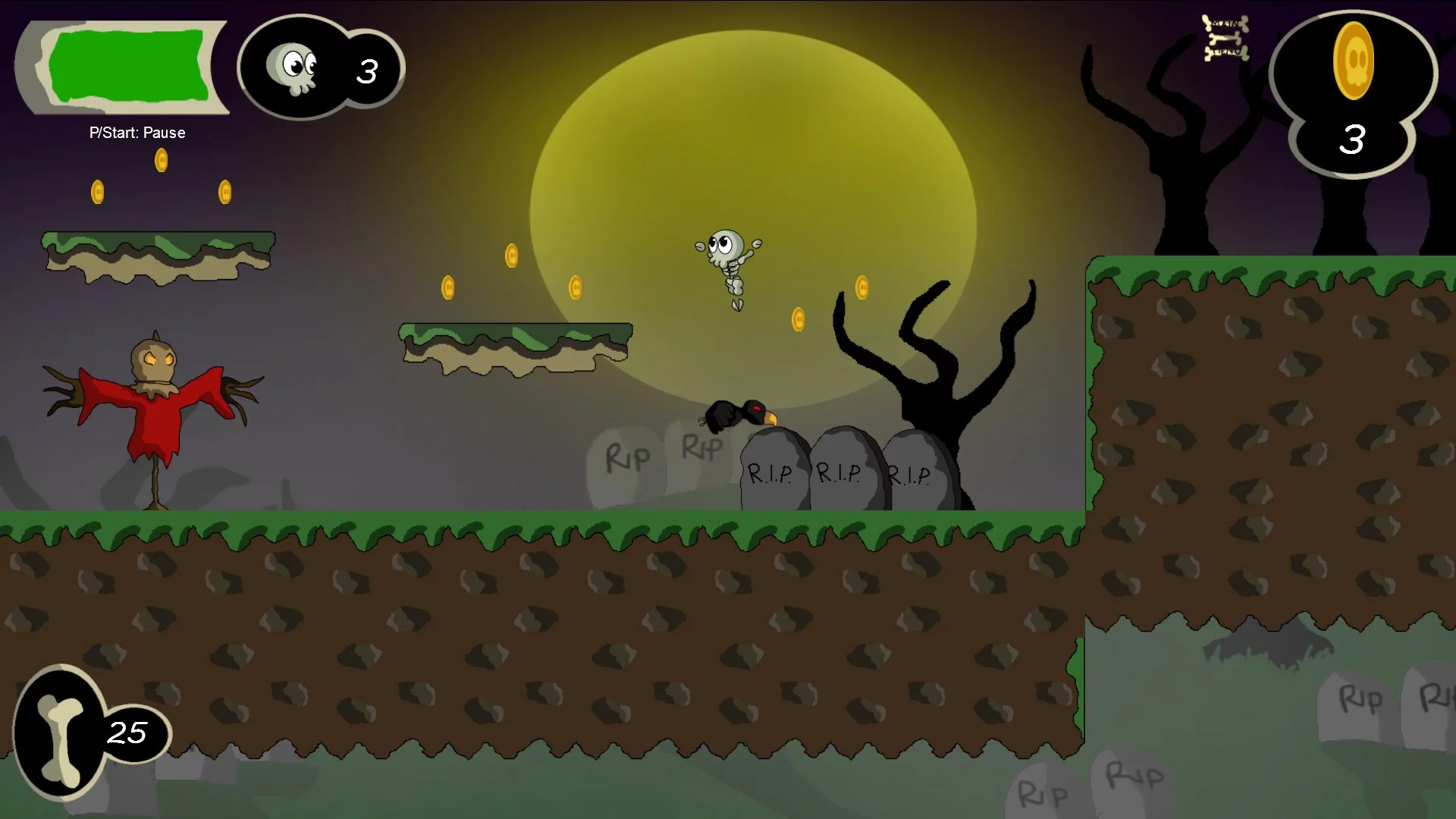 Изображение игры: SkeleToon:forgotten memories
