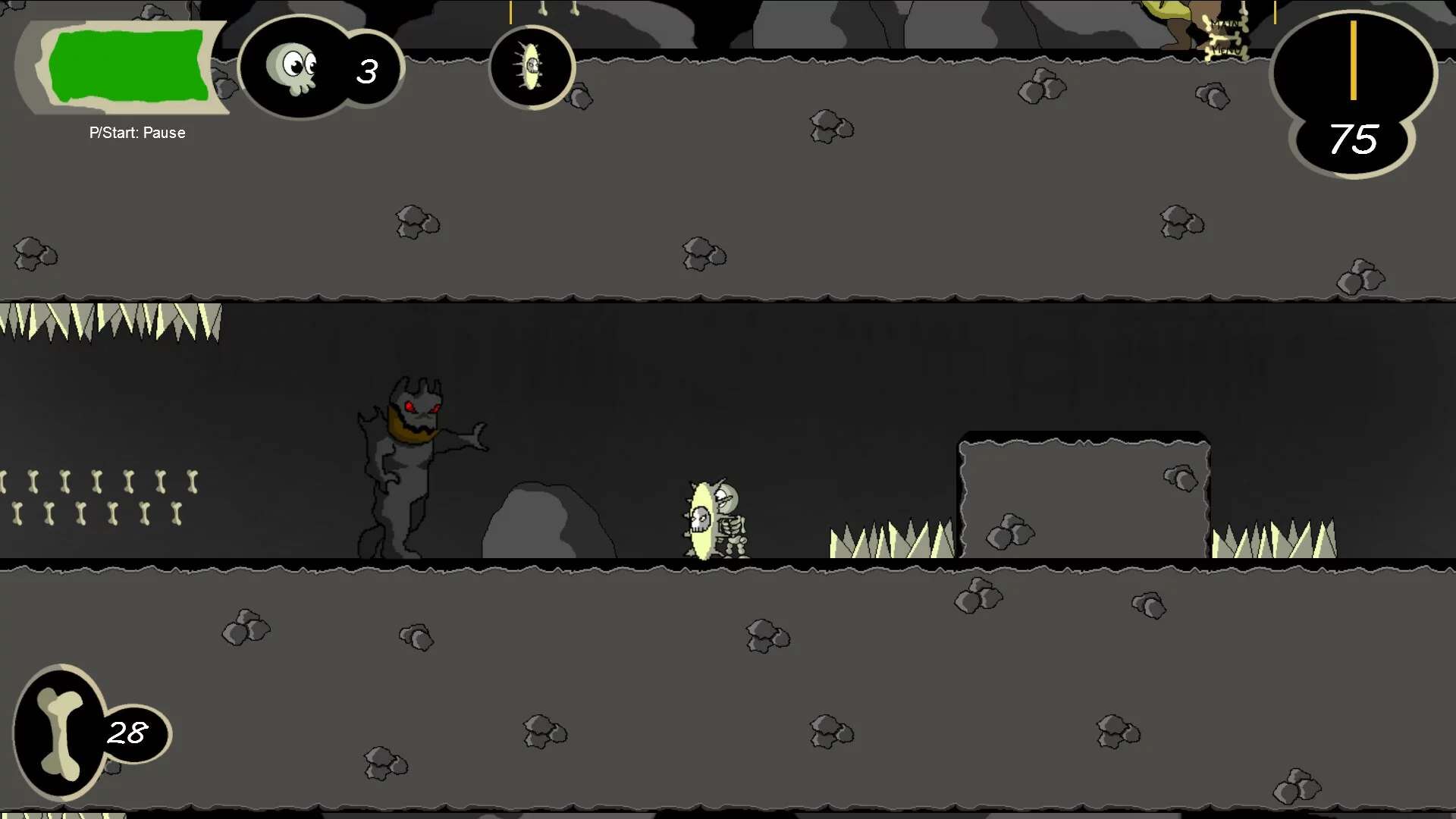 Изображение игры: SkeleToon:forgotten memories