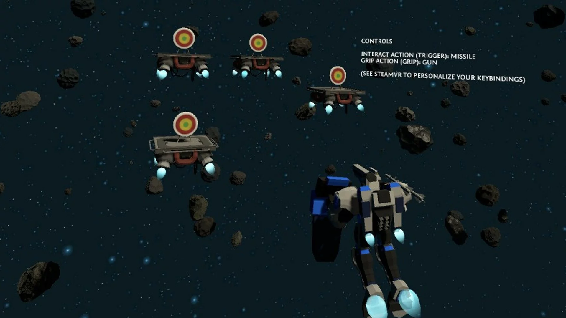 Изображение игры: Combat Mech VR