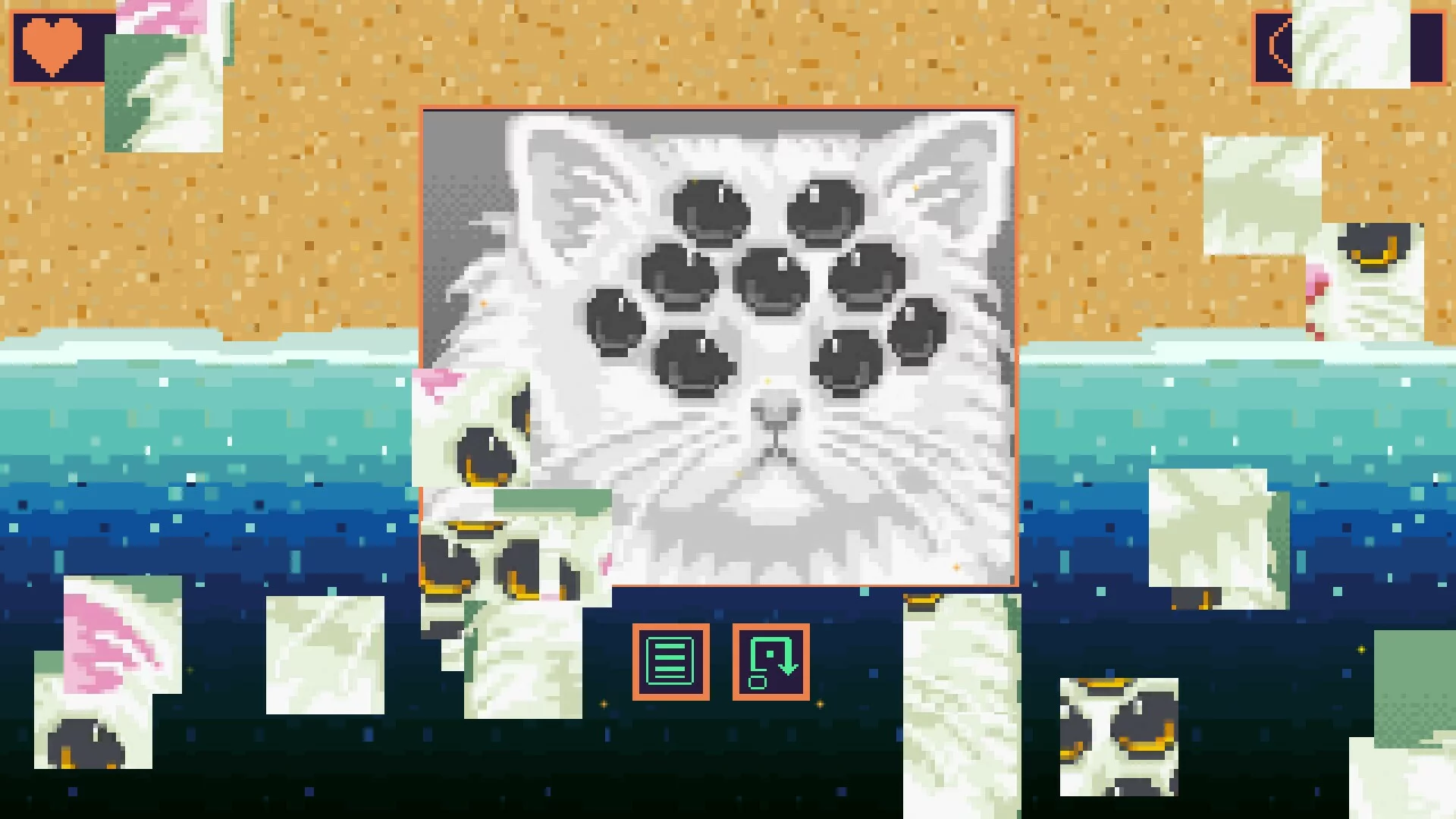 Изображение игры: Puzzle Angry Cat