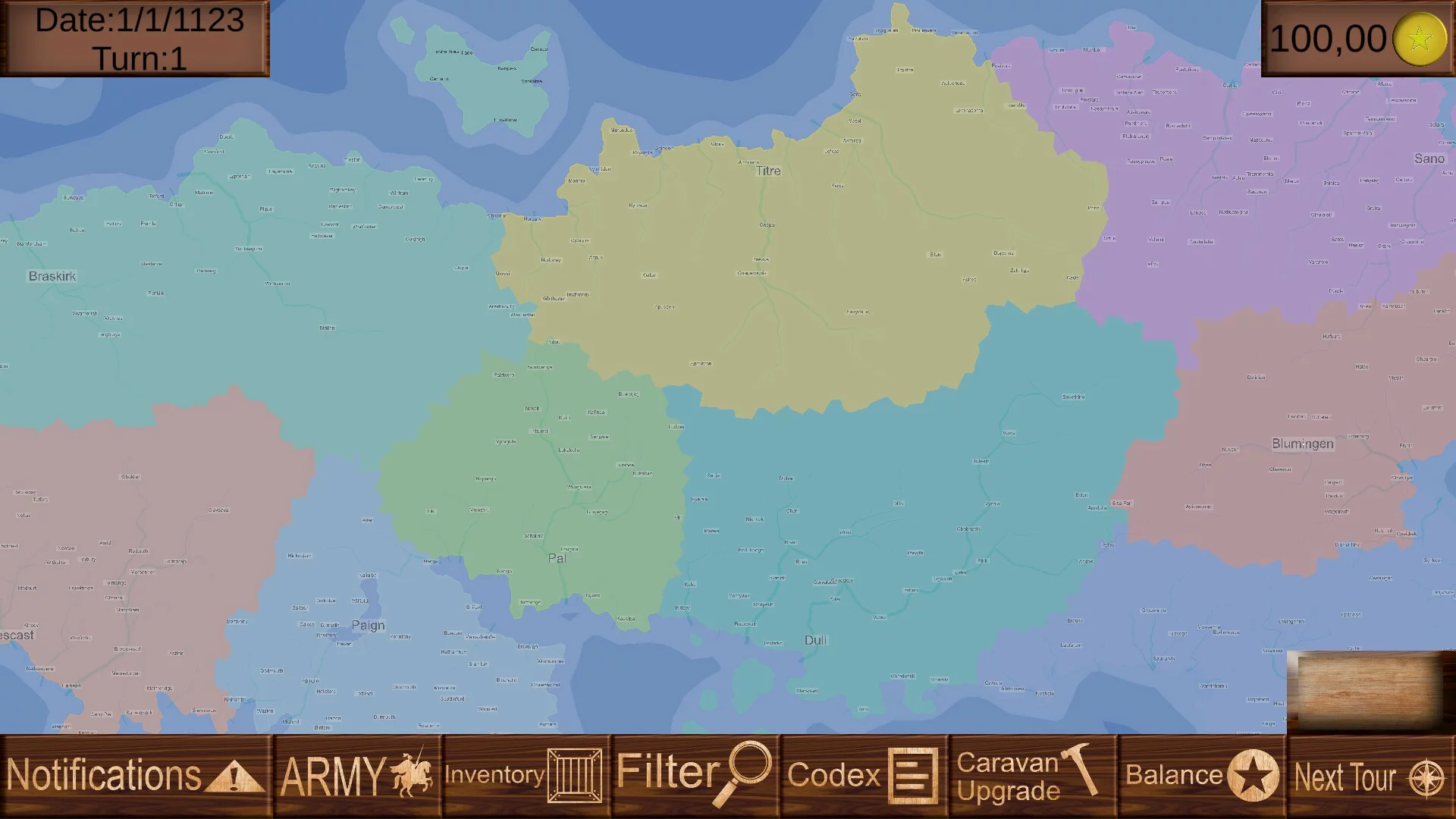 Изображение игры: Caravan Trade Tycoon