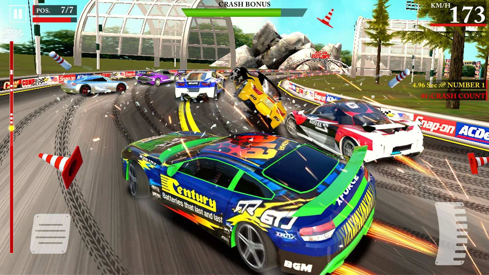 Изображение игры: Racing Outlaws
