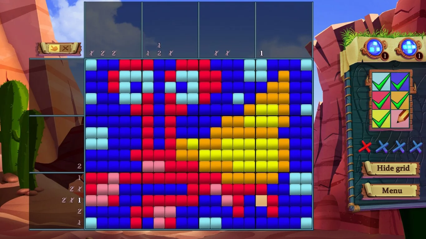 Изображение игры: Adventure mosaics. Small Islanders