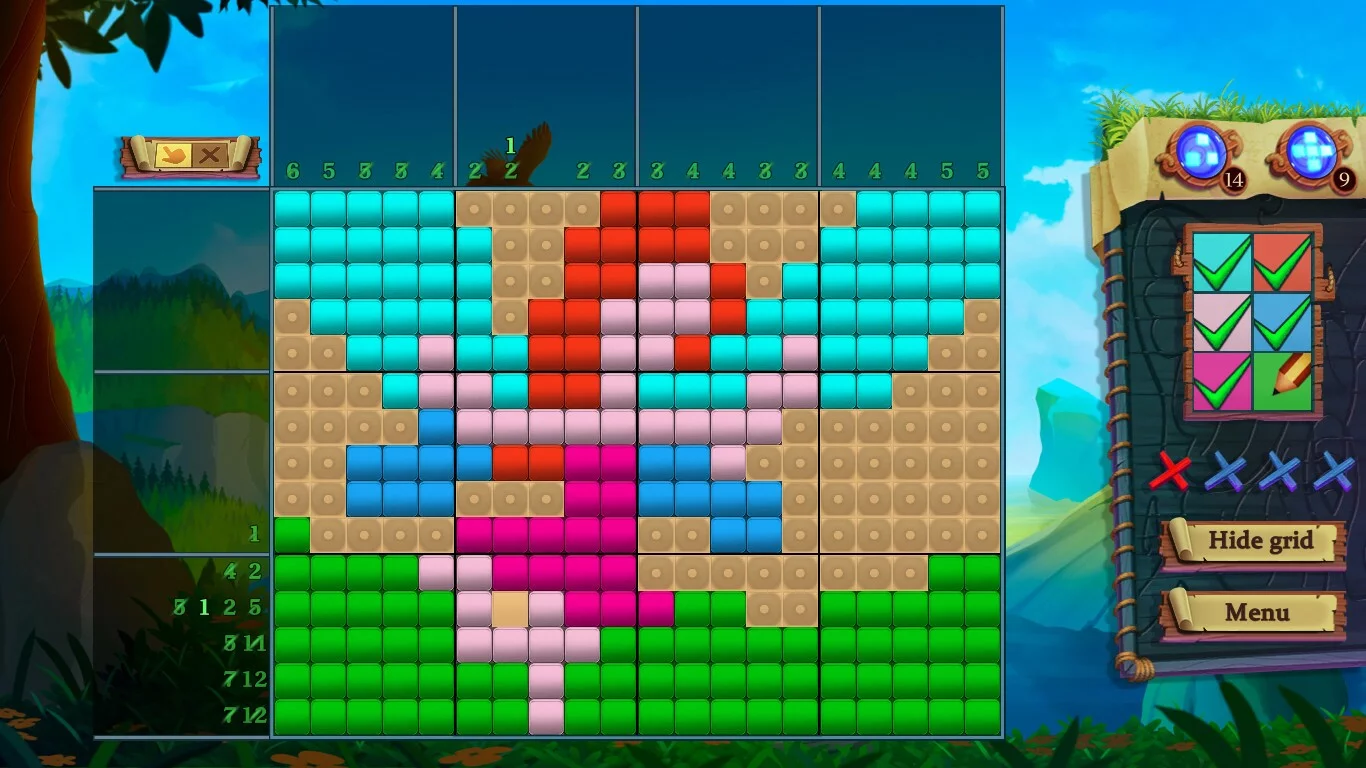 Изображение игры: Adventure mosaics. Small Islanders
