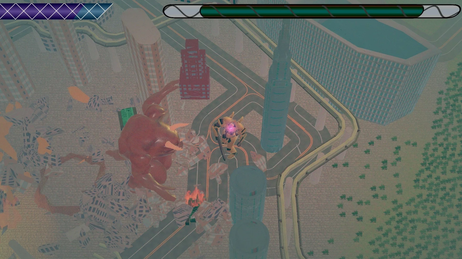 Изображение игры: Mecha Destruction
