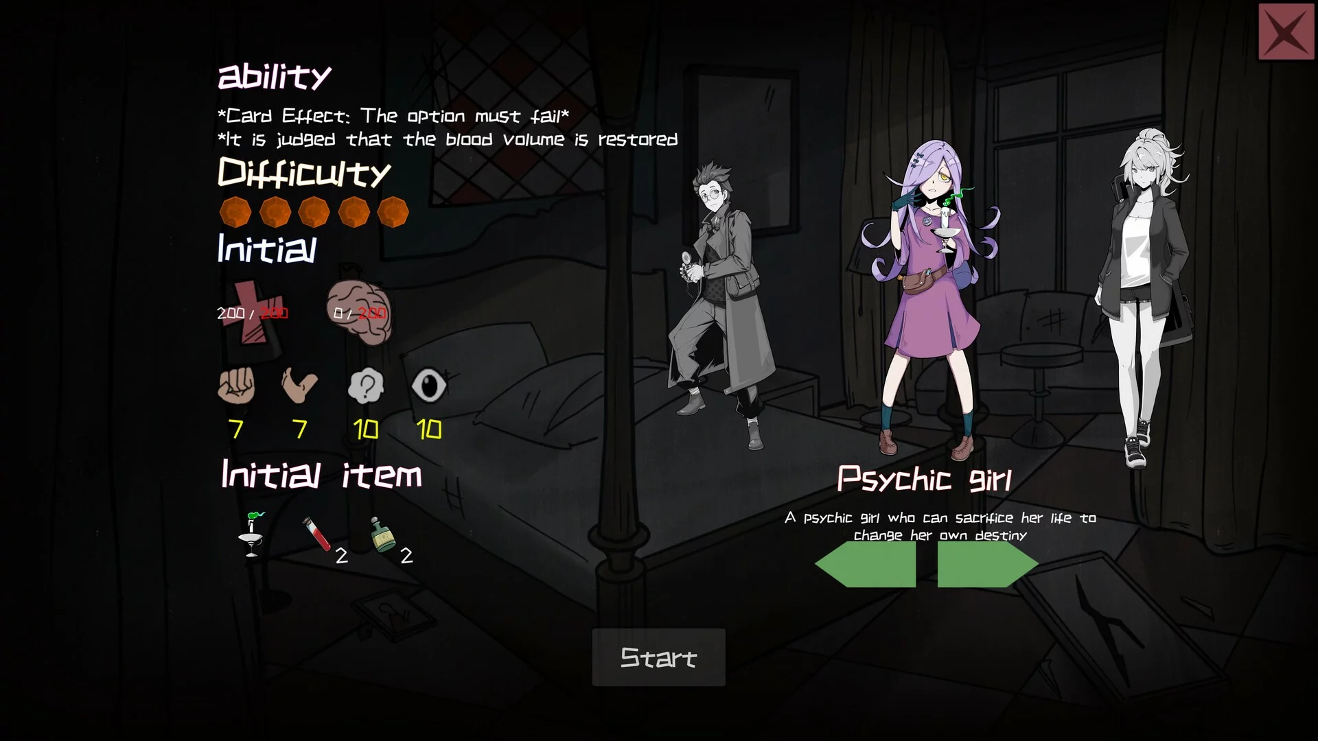Изображение игры: 《Curse of disaster spirit: Anecdotes of mansion》