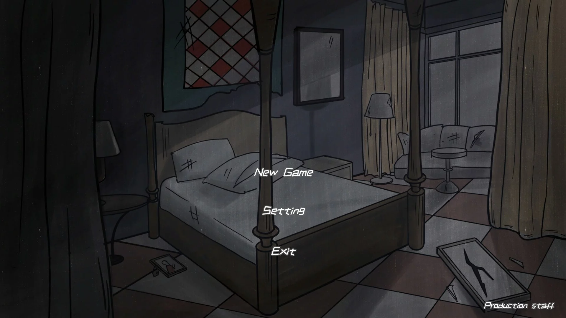 Изображение игры: 《Curse of disaster spirit: Anecdotes of mansion》