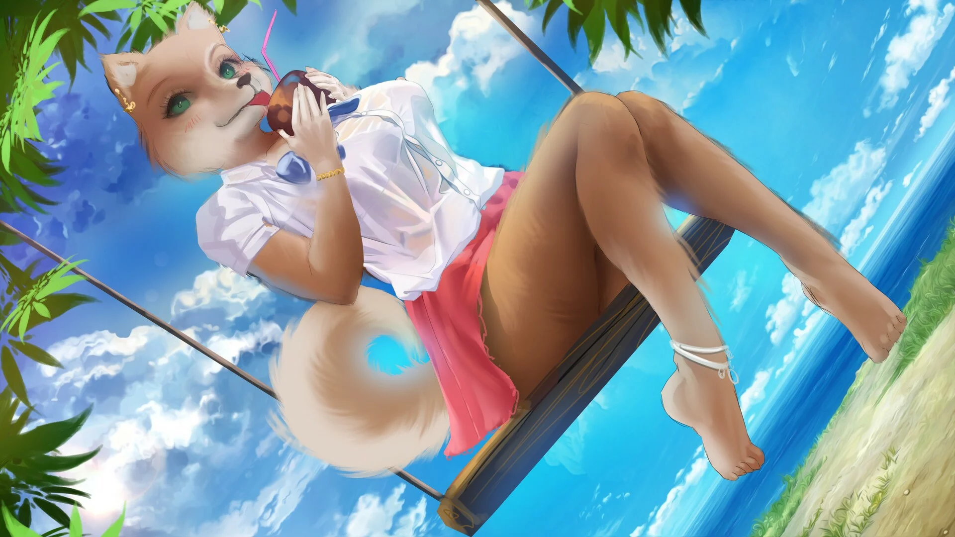 Изображение игры: Furry Woof and Nya