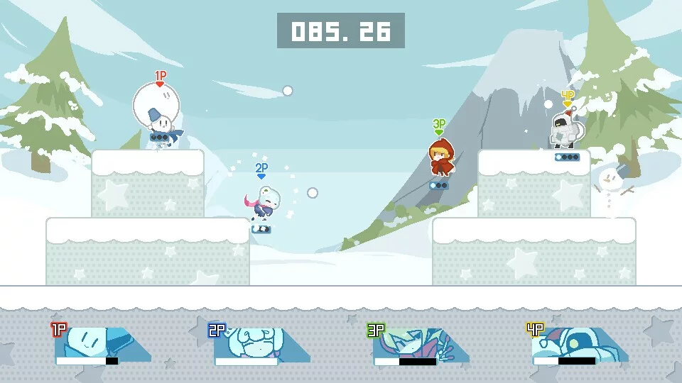 Изображение игры: SnowFighters