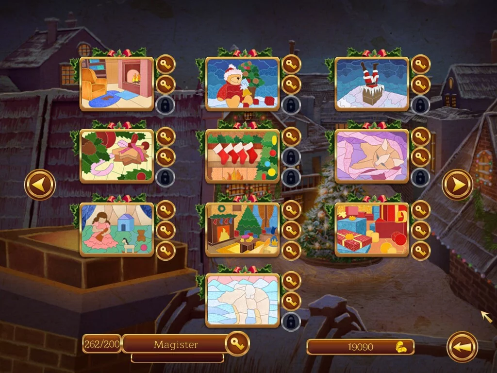 Изображение игры: Christmas Patchwork Frozen