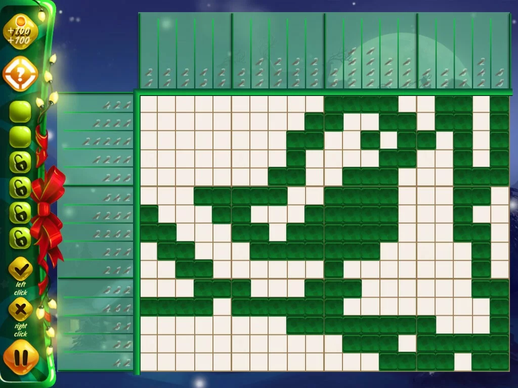 Изображение игры: Santa's Toy Factory Nonograms
