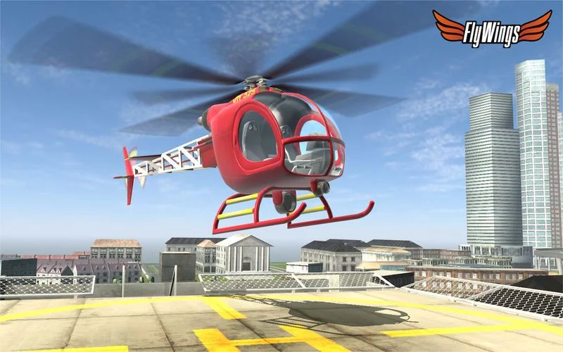 Изображение игры: Helicopter Simulator