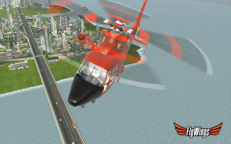 Изображение игры: Helicopter Simulator