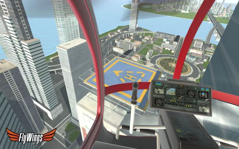 Изображение игры: Helicopter Simulator