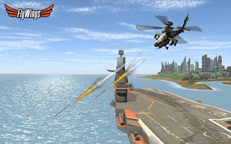 Изображение игры: Helicopter Simulator