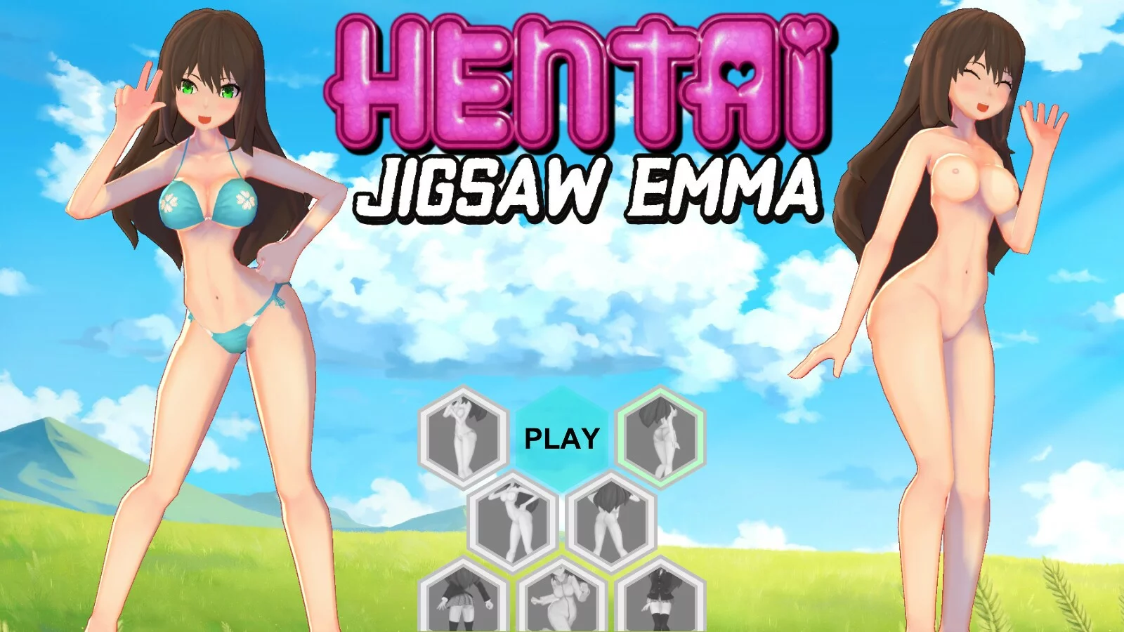 Изображение игры: Hentai Jigsaw Emma