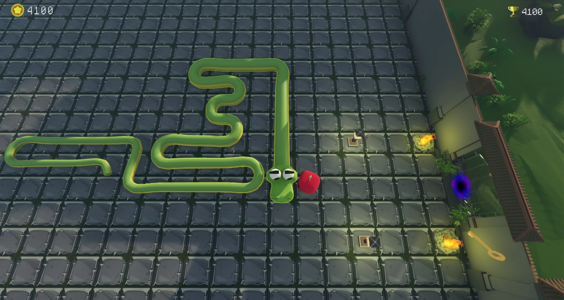 Изображение игры: Snake Path