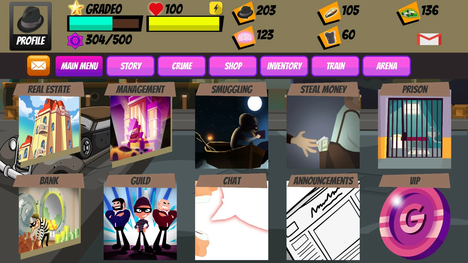 Изображение игры: Mafia Gangster City
