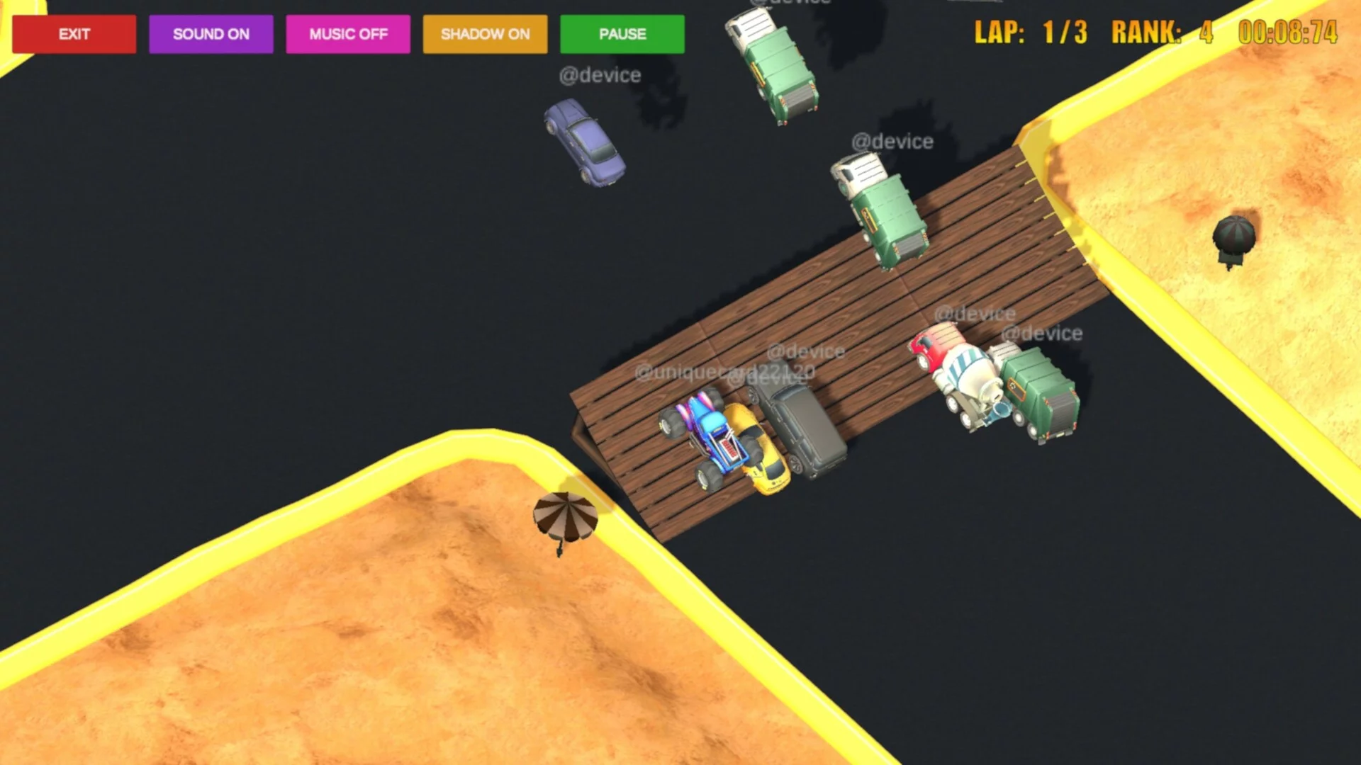 Изображение игры: Offroad Racing On Line