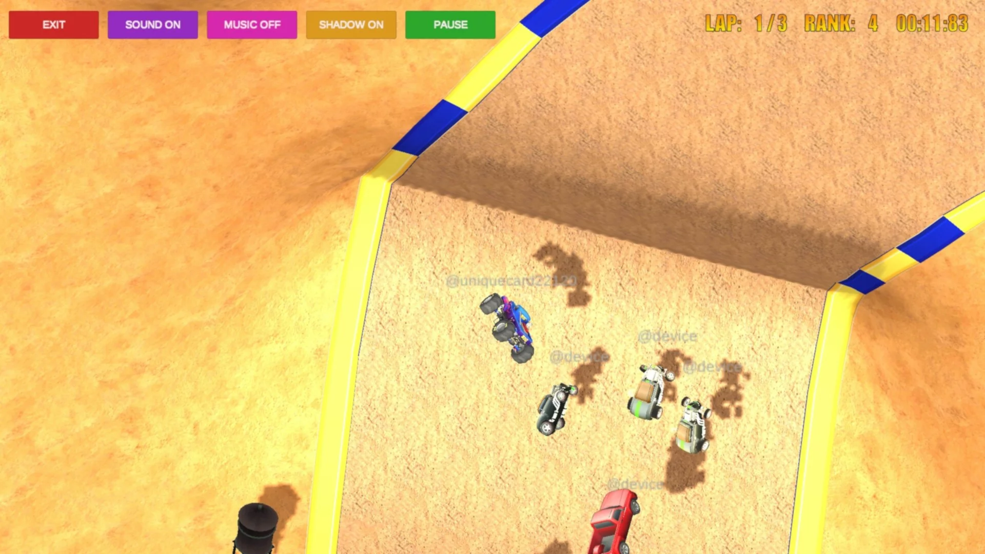 Изображение игры: Offroad Racing On Line