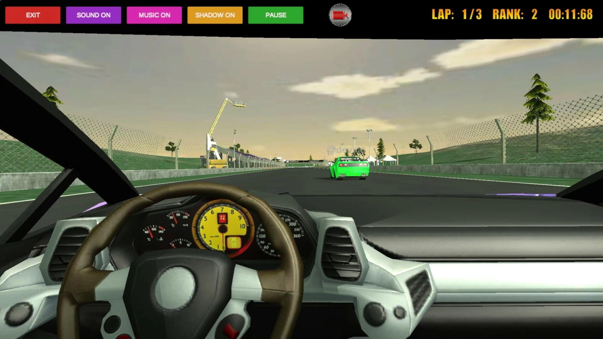 Изображение игры: Grand Prix Racing On Line