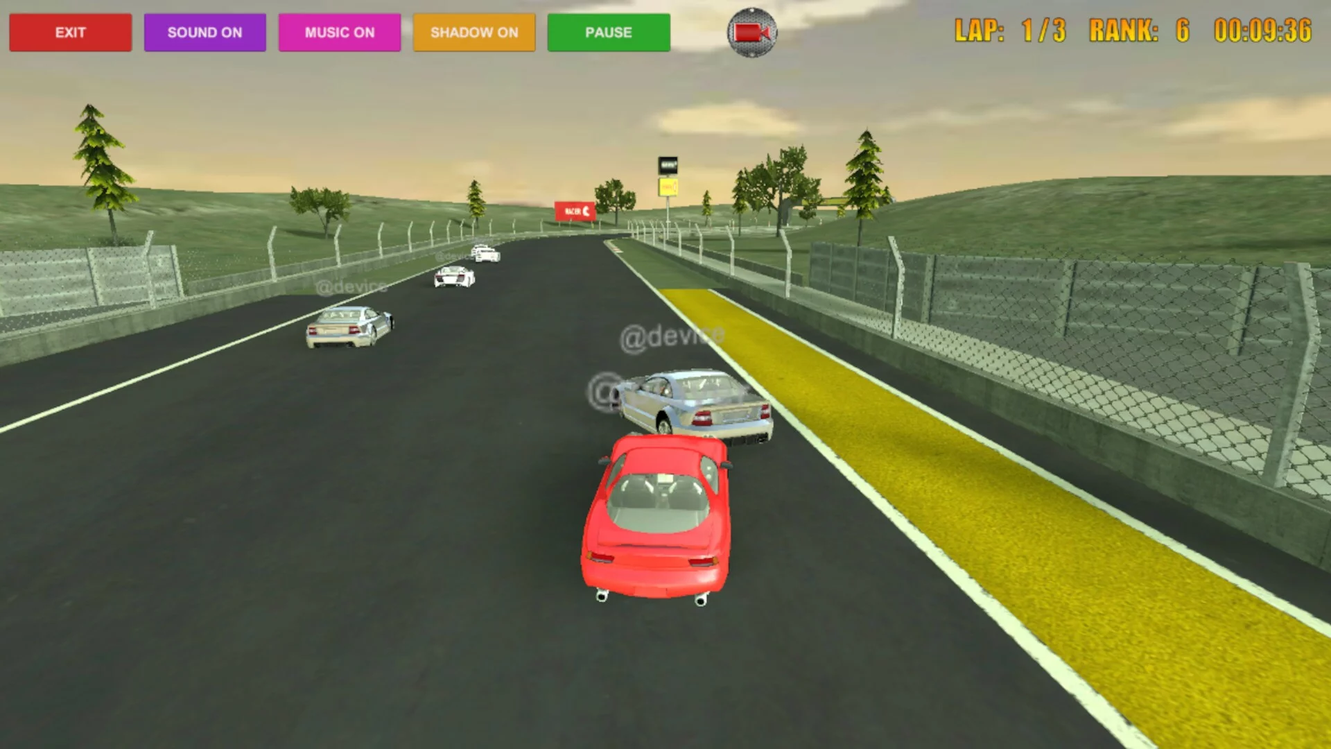 Изображение игры: Grand Prix Racing On Line