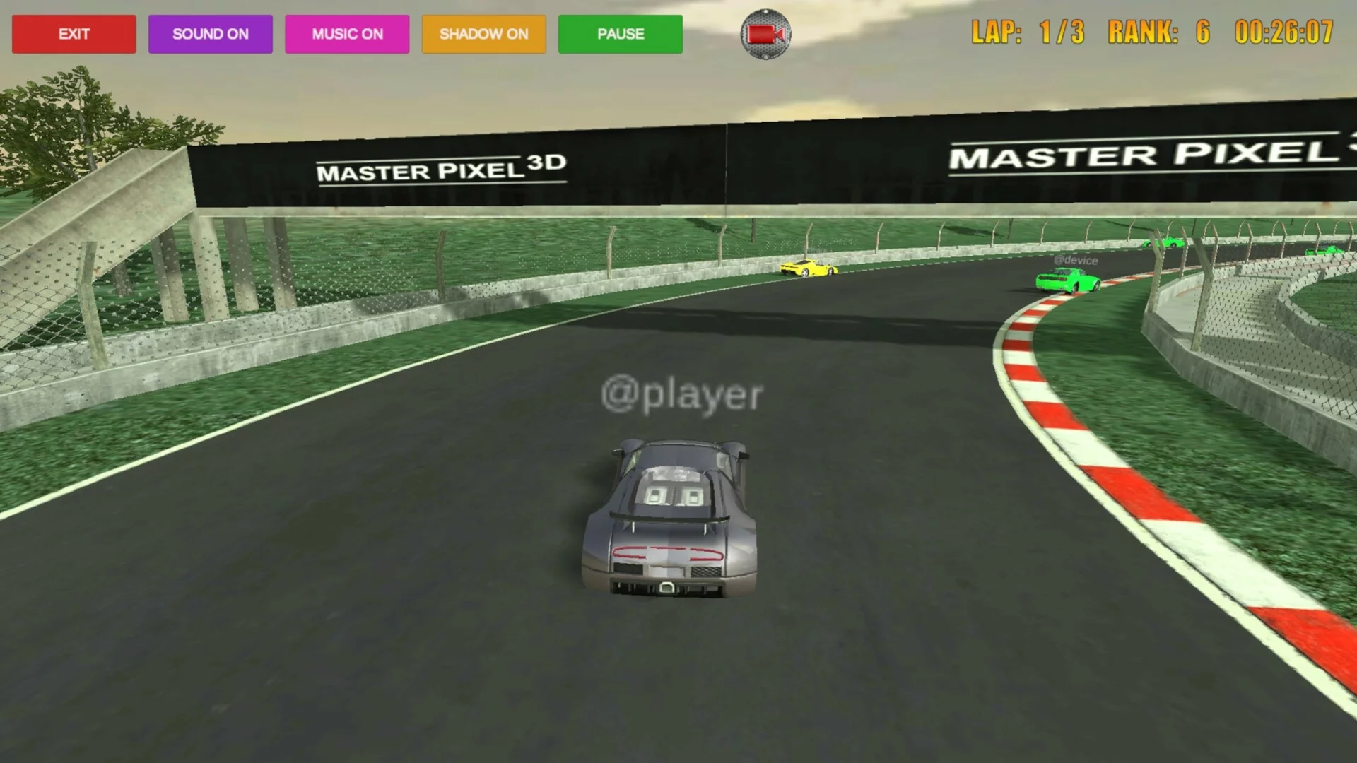 Изображение игры: Grand Prix Racing On Line