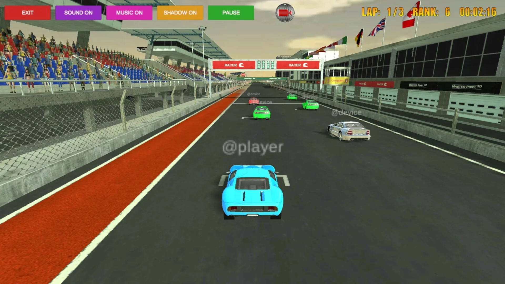 Изображение игры: Grand Prix Racing On Line