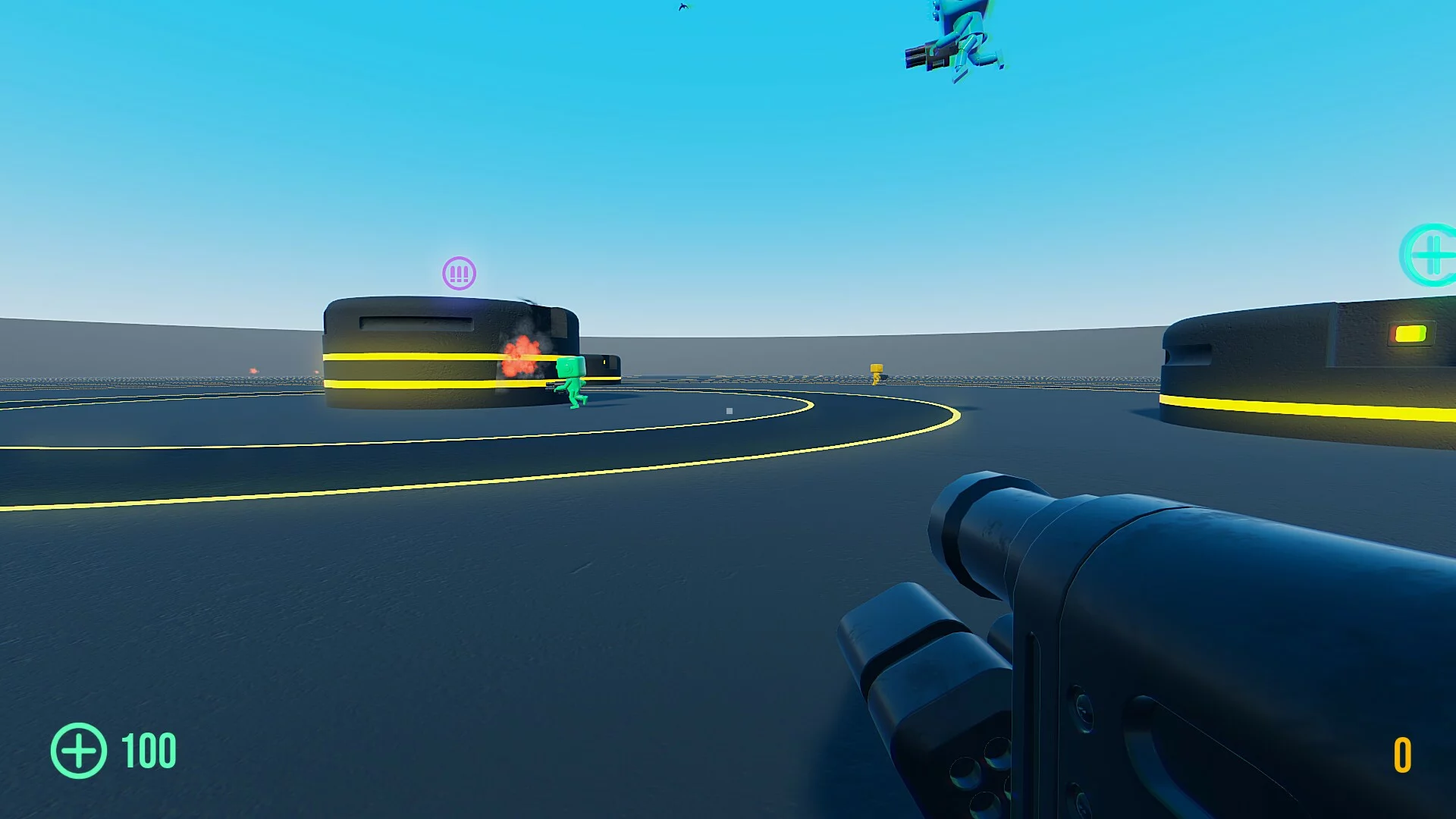 Изображение игры: Rocket Bots
