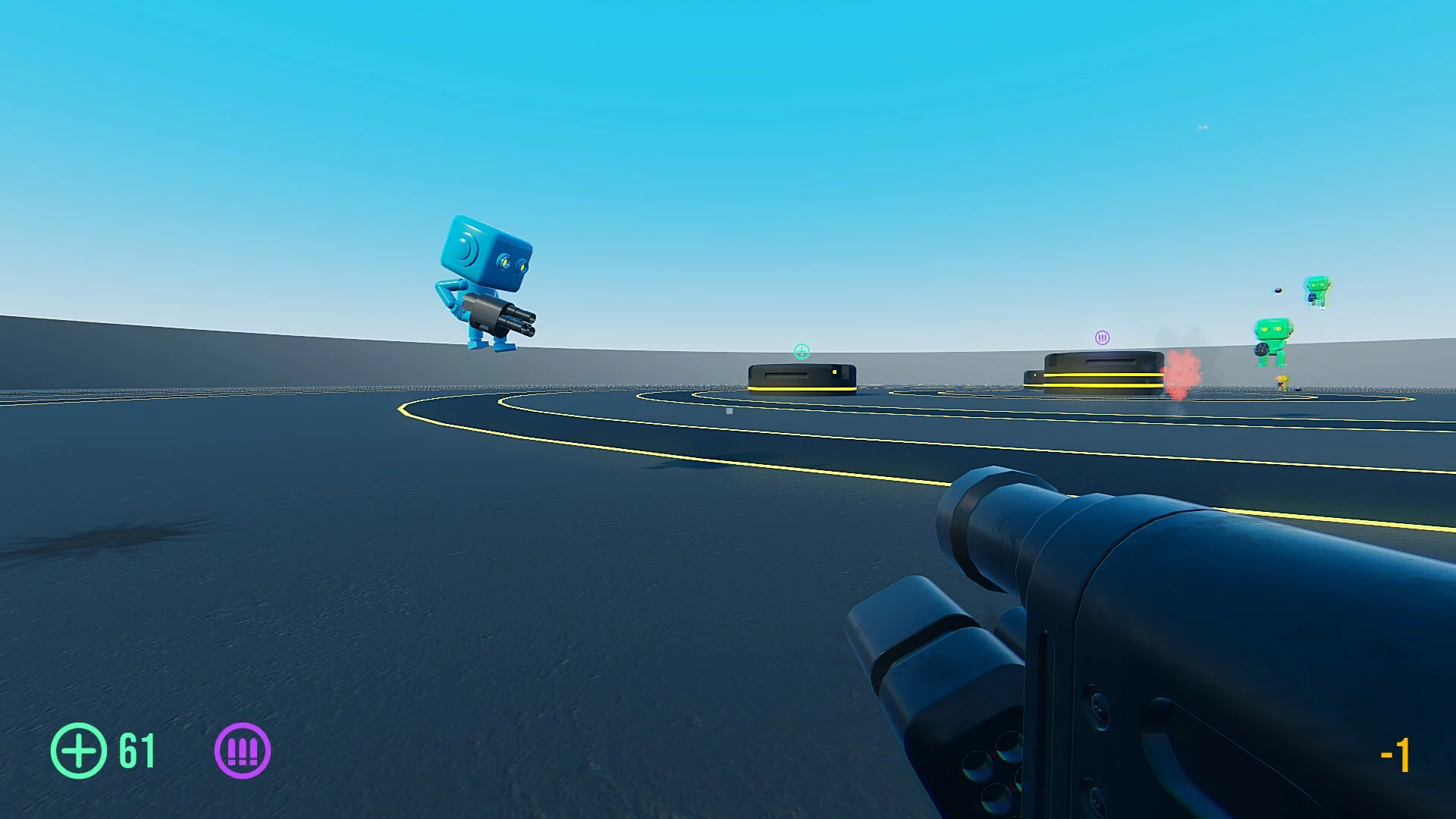 Изображение игры: Rocket Bots
