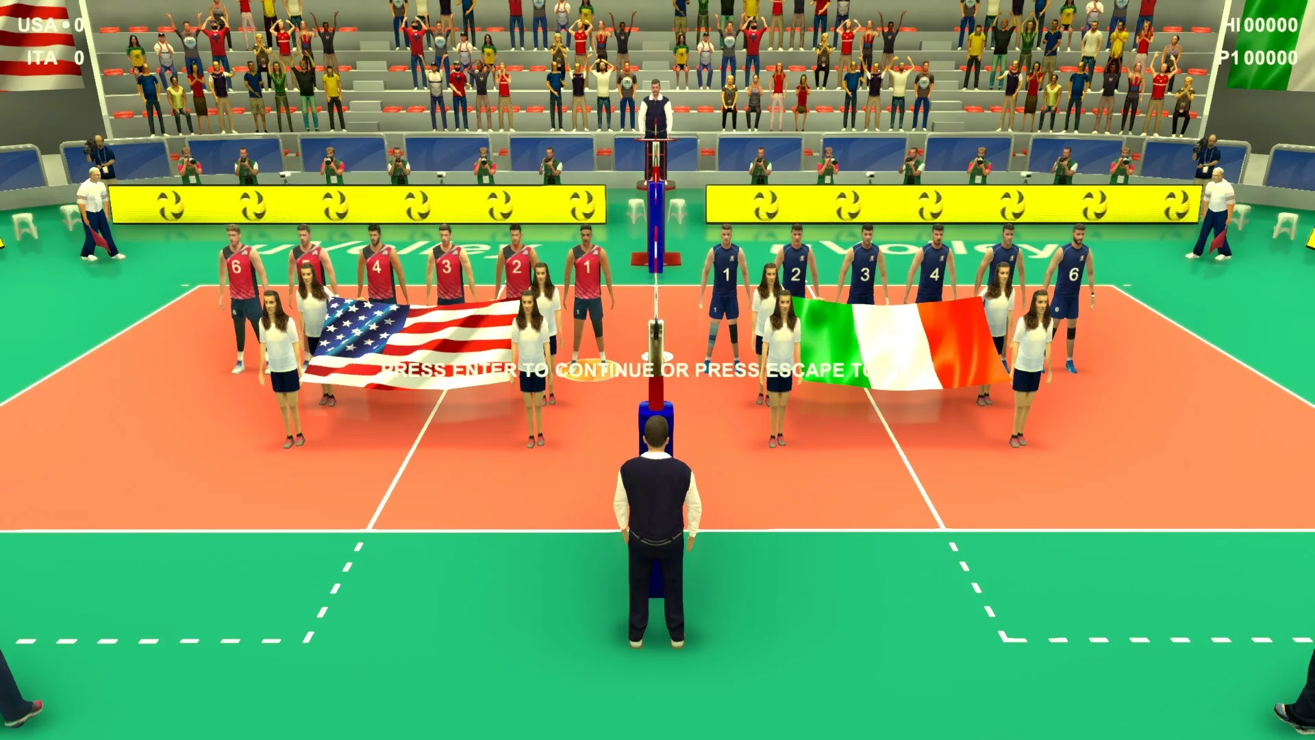 Изображение игры: uVolley