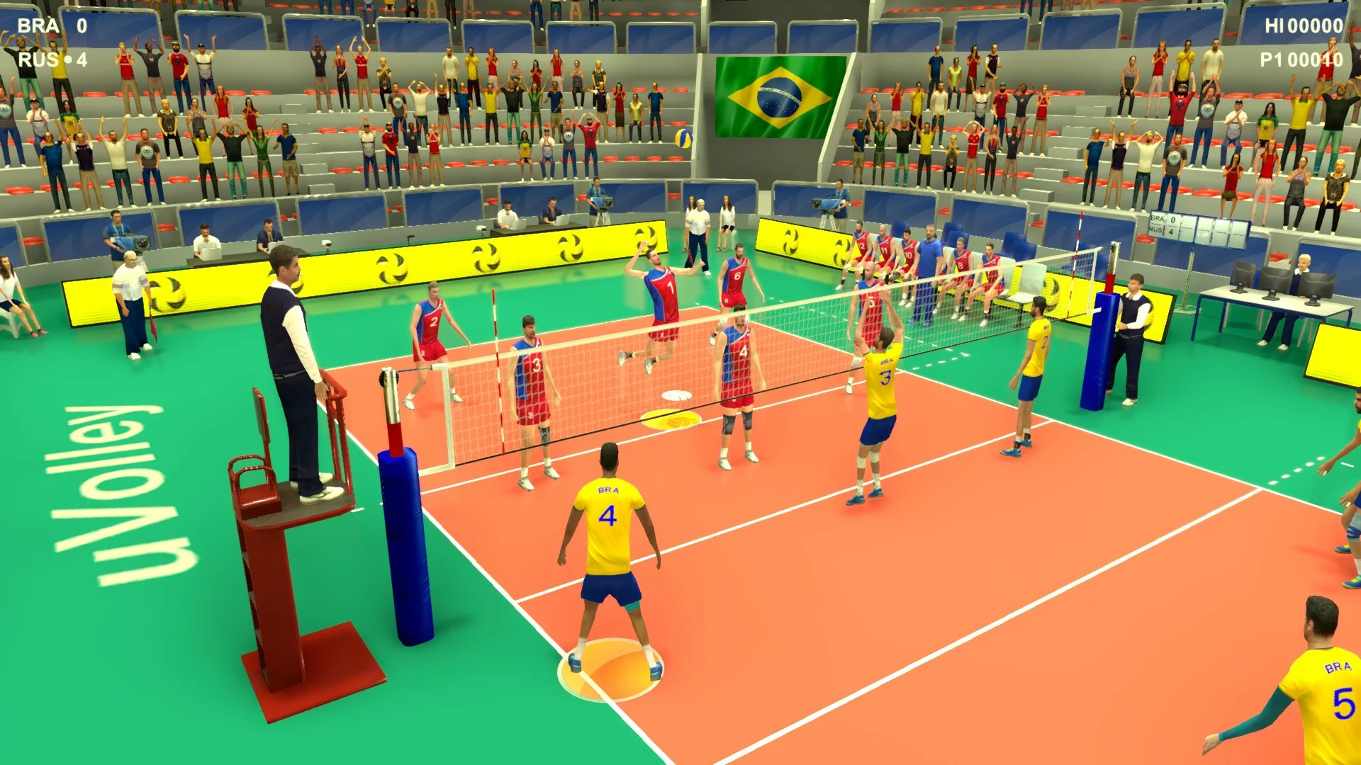 Изображение игры: uVolley