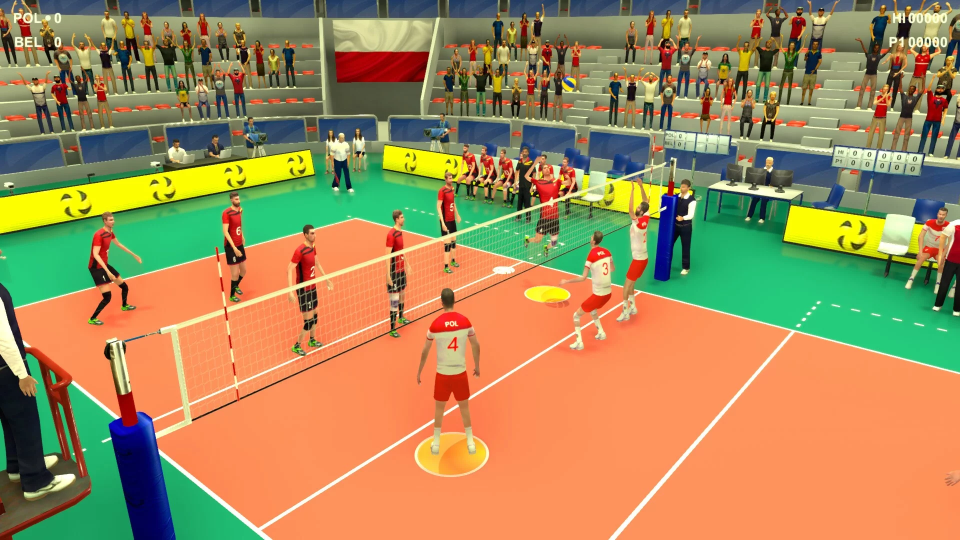 Изображение игры: uVolley