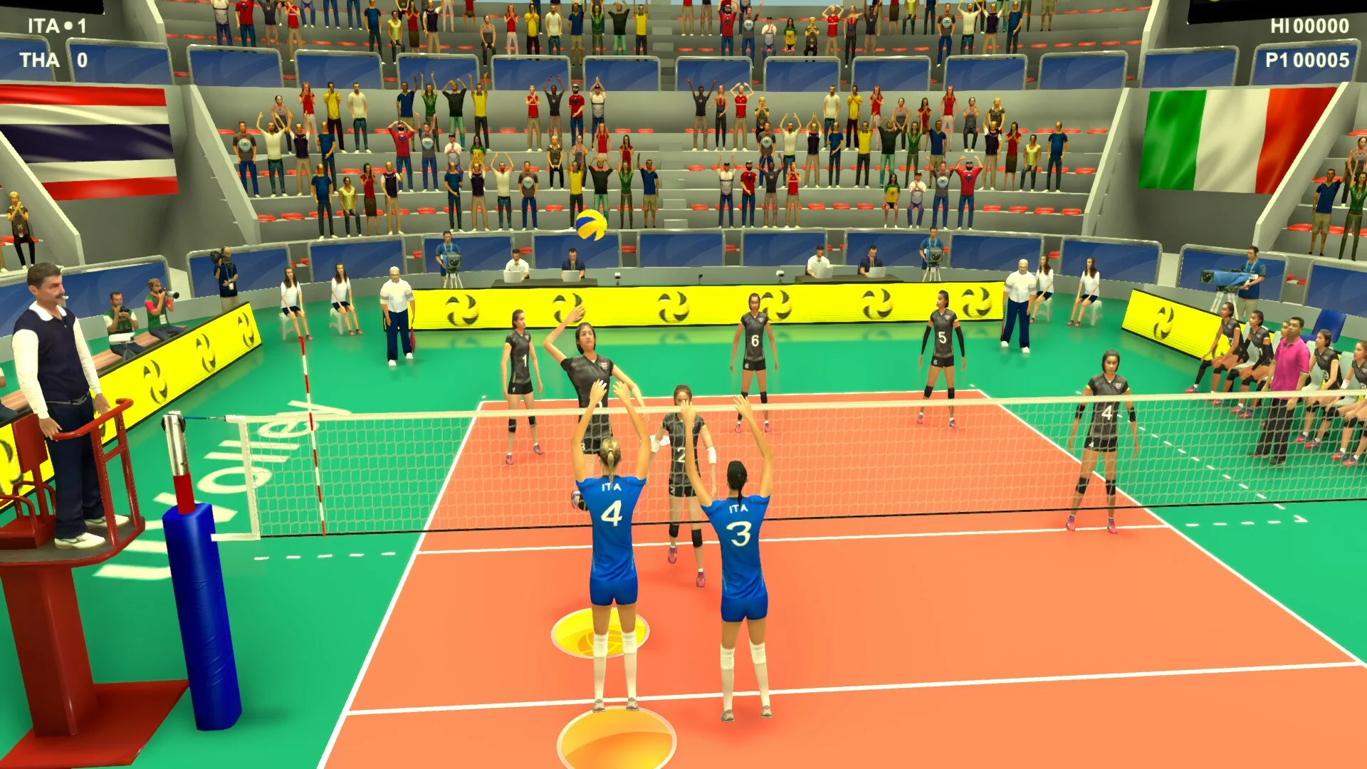 Изображение игры: uVolley