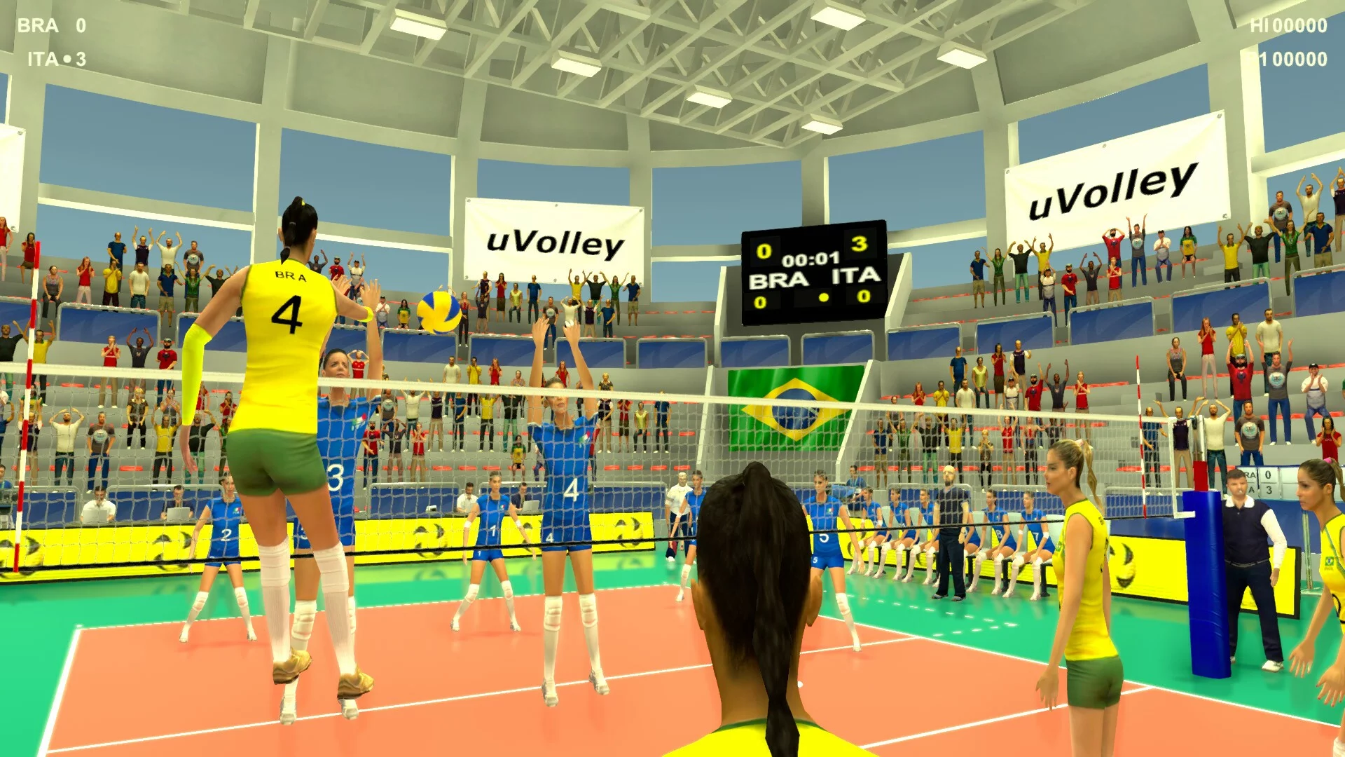 Изображение игры: uVolley