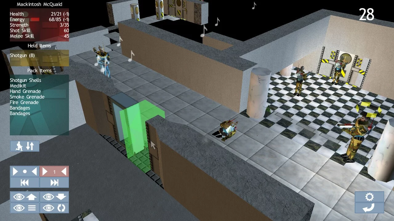 Изображение игры: Taskforce: The Mutants of October Morgane
