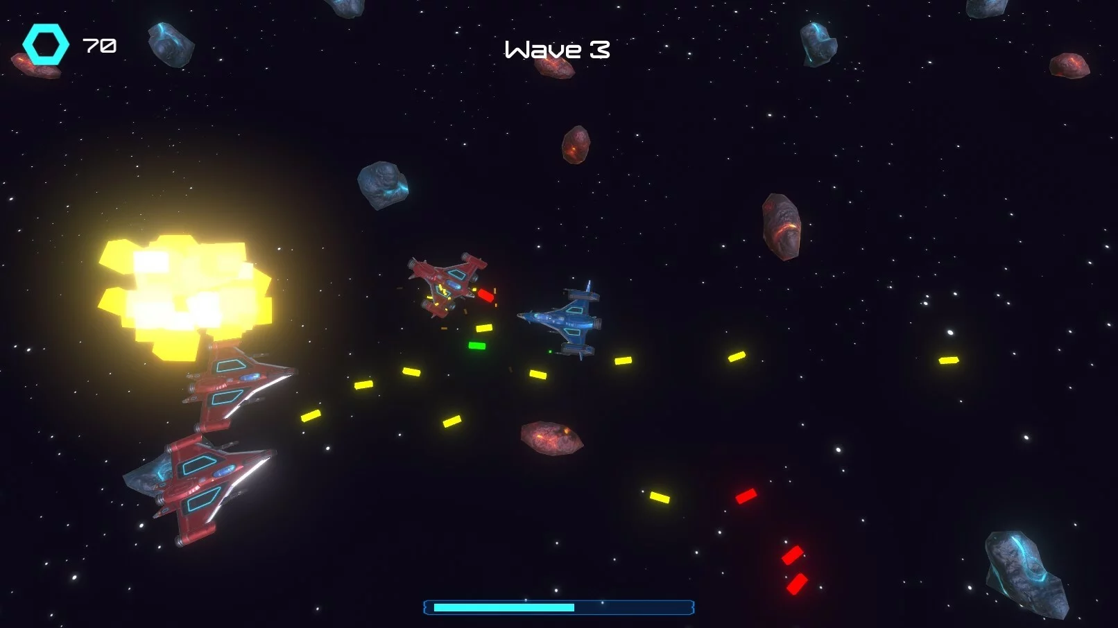 Изображение игры: Last Space Mission