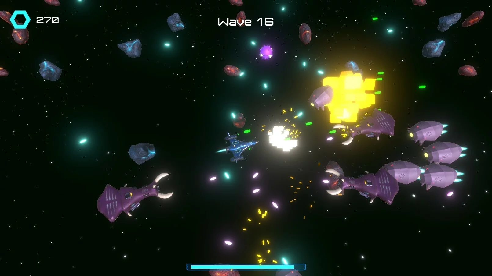 Изображение игры: Last Space Mission