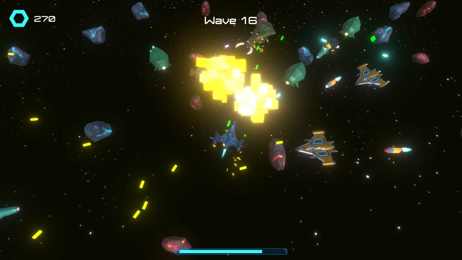 Изображение игры: Last Space Mission