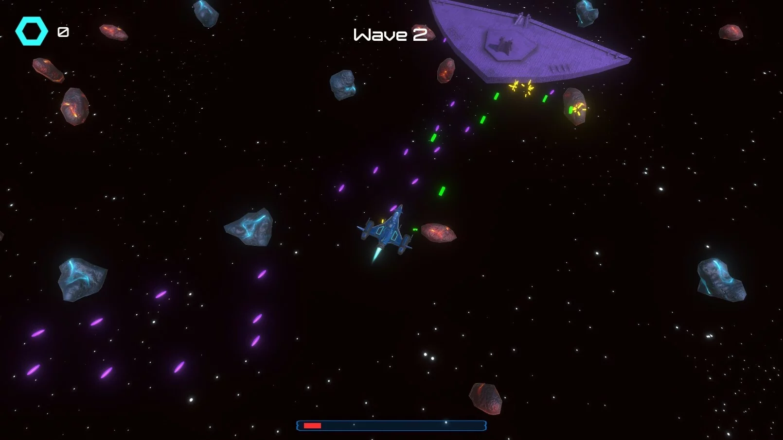 Изображение игры: Last Space Mission