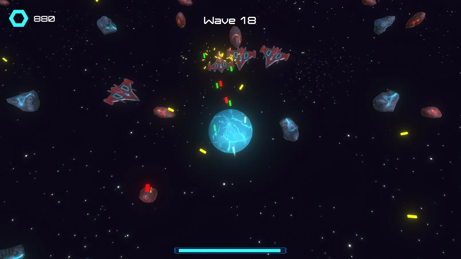 Изображение игры: Last Space Mission