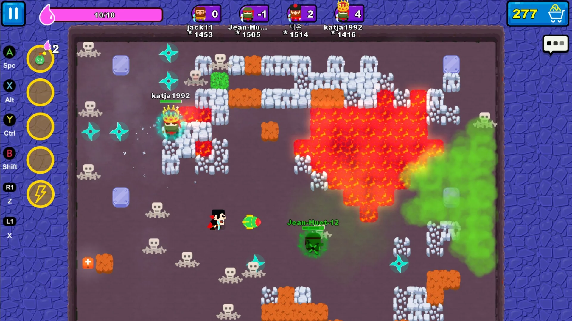 Изображение игры: Dig Bombers