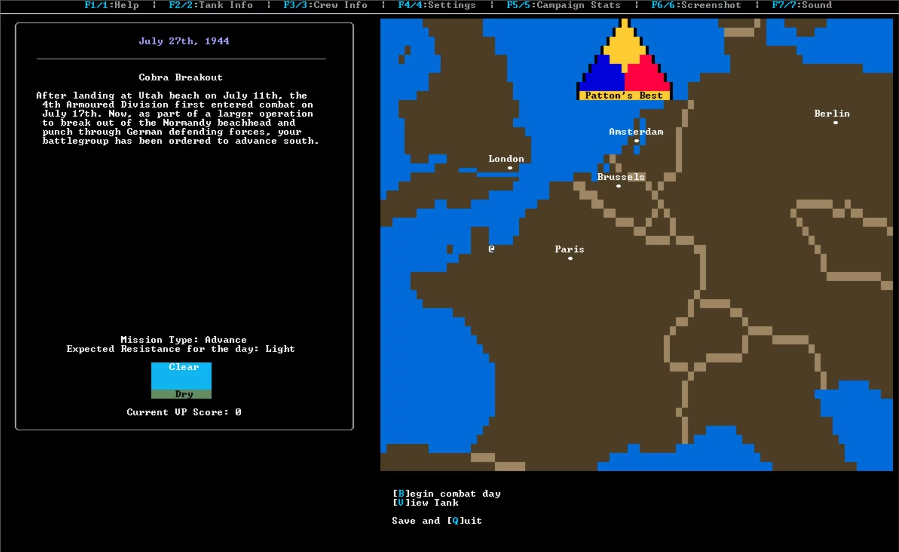 Изображение игры: Armoured Commander
