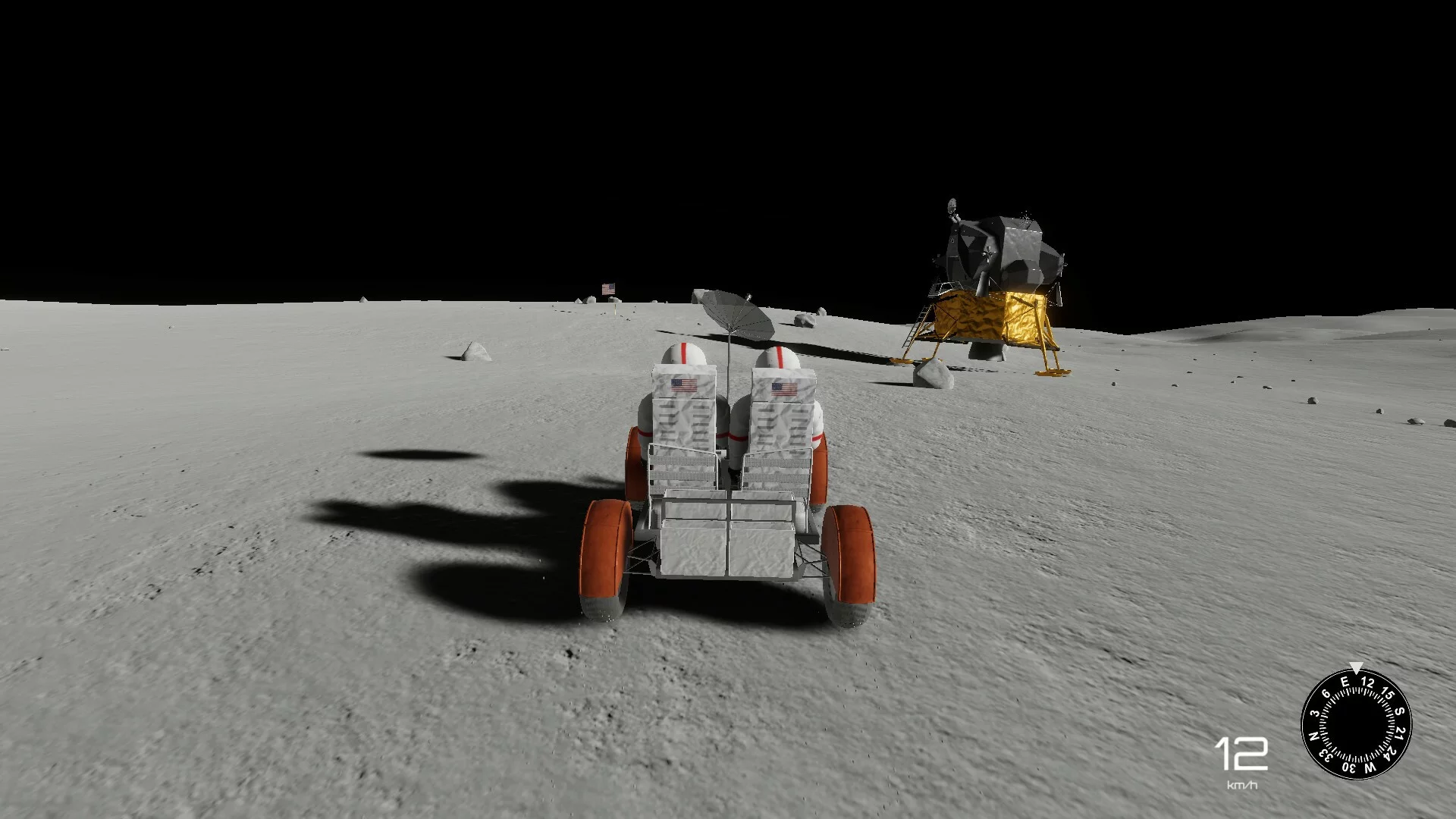 Изображение игры: Lunar Rover