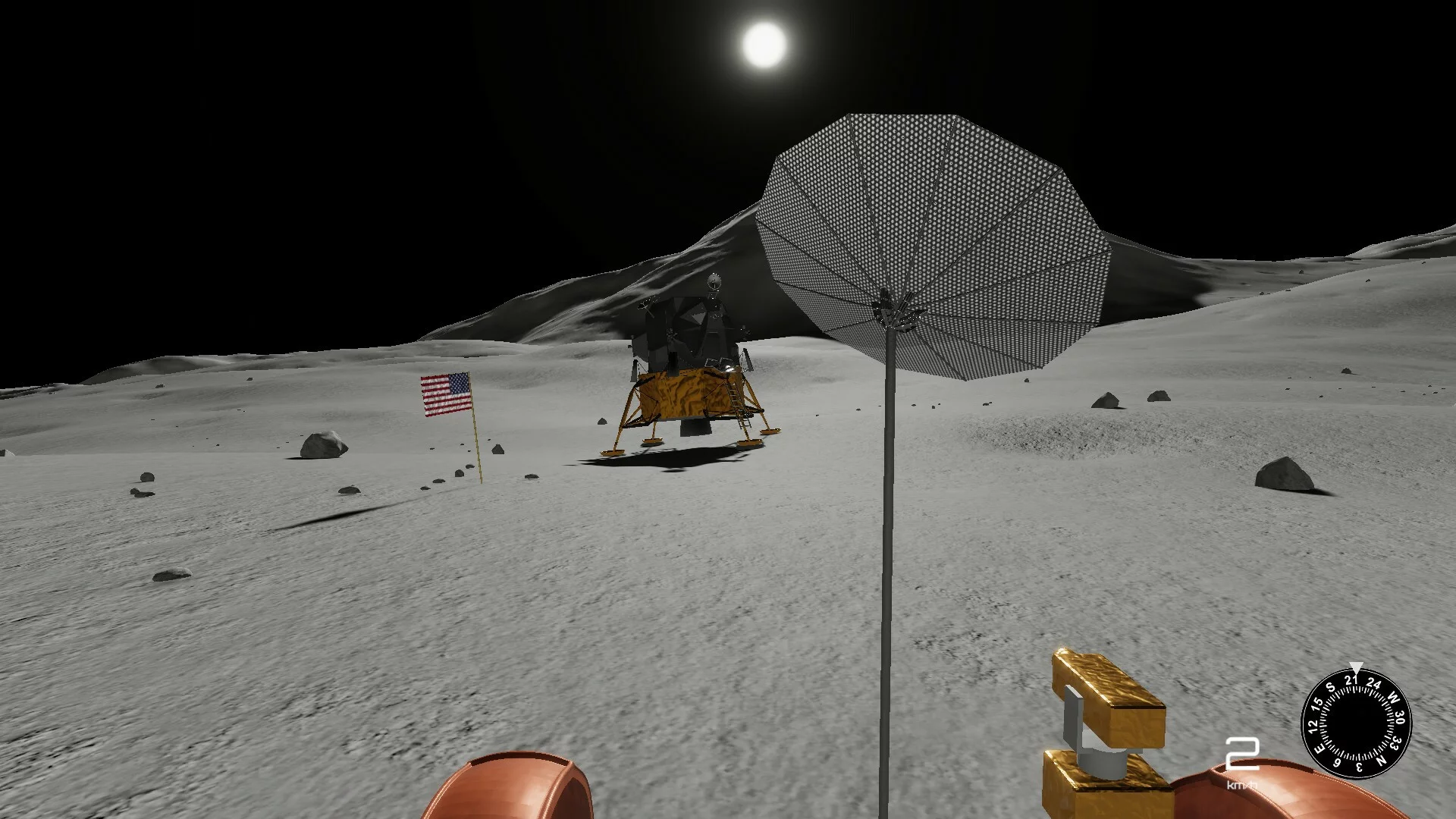 Изображение игры: Lunar Rover