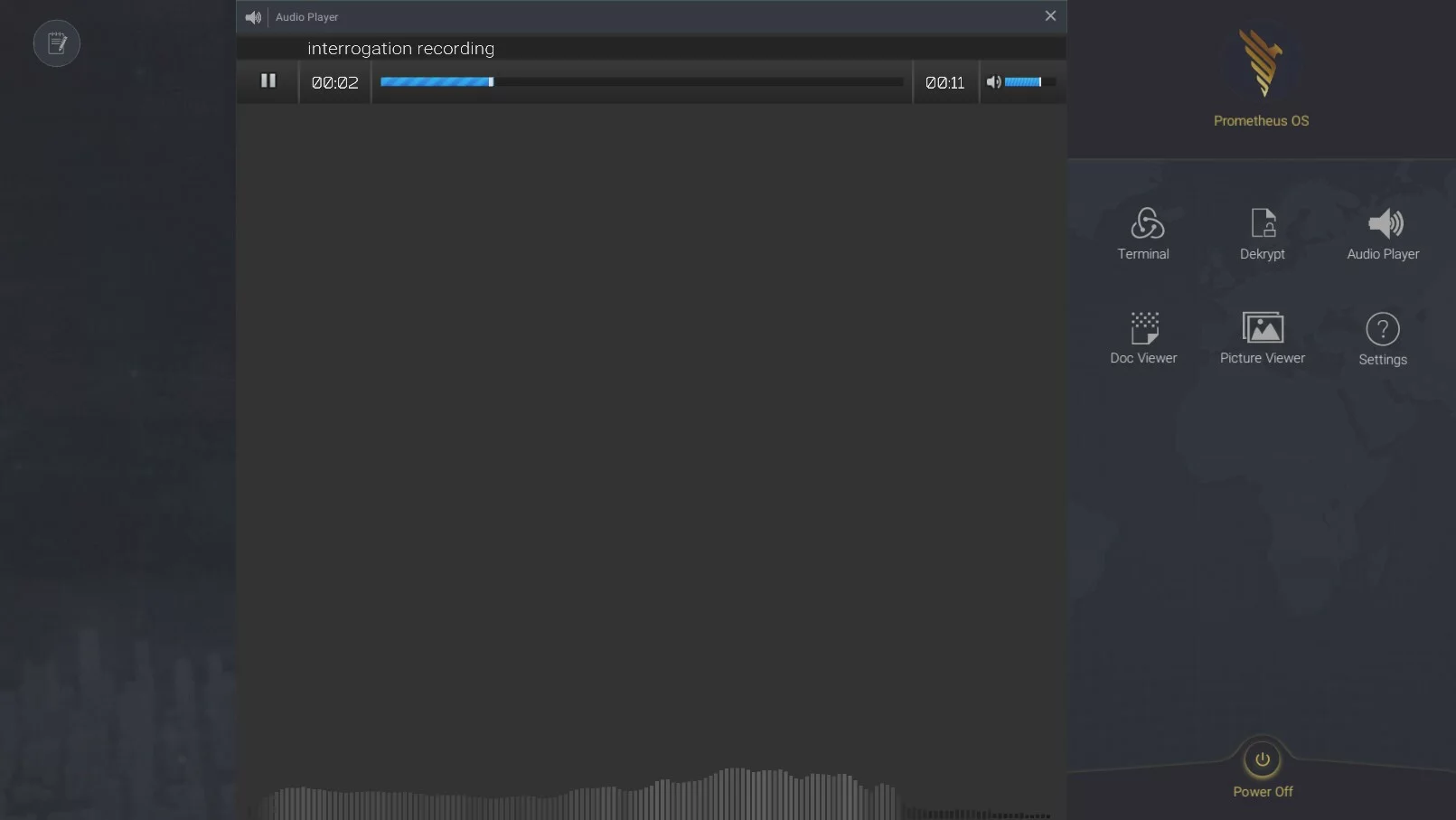 Изображение игры: Prometheus OS