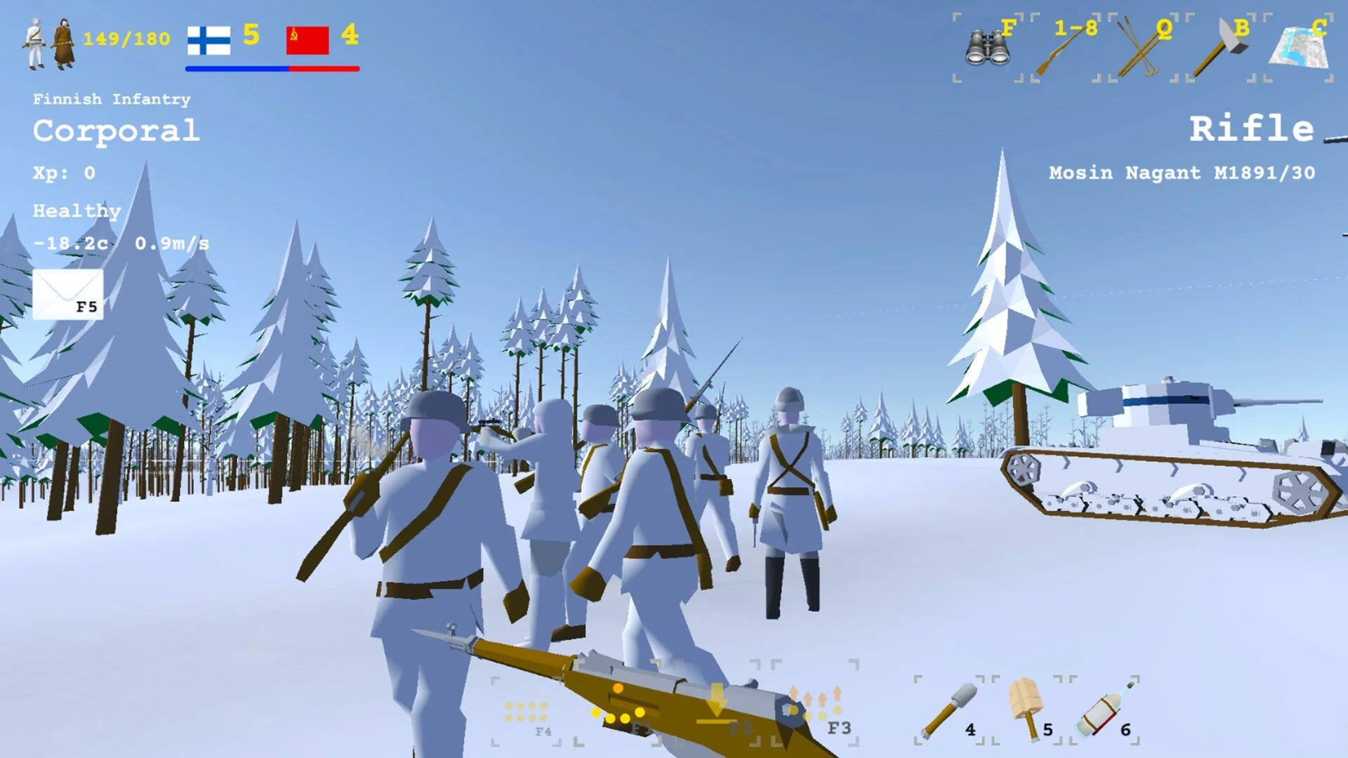 Изображение игры: Winter War 1939