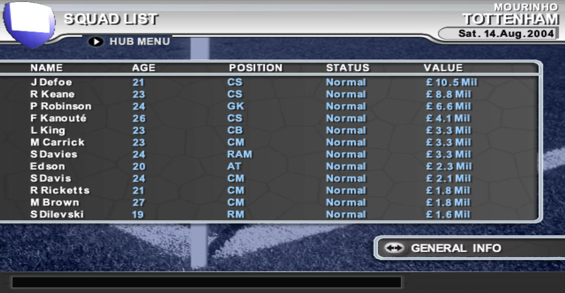 Изображение игры: Premier Manager 04/05